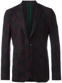 Paul Smith Paisley Embroidery Blazer at Farfetch