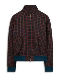 Paul Smith Plaid Full Zip Jacket Bloomingdales at Bloomingdales