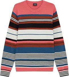 Paul Smith Ps Menx27s Merino Wool Stripe Sweater at Mens Clothing store at Amazon