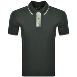 Paul Smith Regular Fit Polo T Shirt Green at Mainline