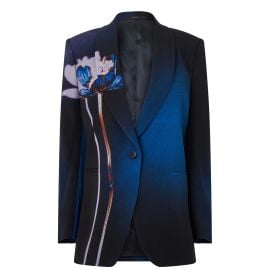 Paul Smith Shadow Floral Shawl Collar Blazer at Paul Smith