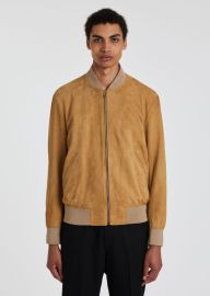 Paul Smith Suede Bomber Jacket at Paul Smith