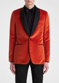 Paul Smith Velvet Shawl Collar Blazer at Paul Smith