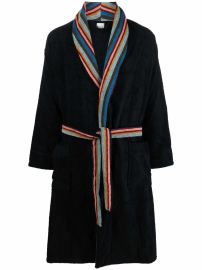 Paul Smith artist-stripe Cotton Robe - Farfetch at Farfetch