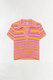 Paxton Knit Polo SIMKHAI at Simkhai