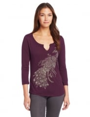 Peacock tee by Lucky Brand at Amazon