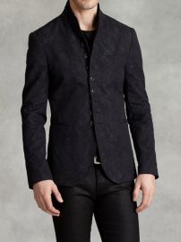 Peak Lapel Multi Button Jacket at John Varvatos