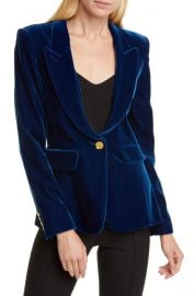 Peak Lapel Velvet Blazer at Nordstrom