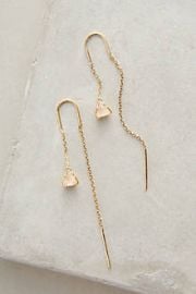 Pearblossom Threaded Earrings at Anthropologie