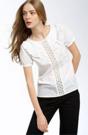 Pearl Cotton Eyelet Top at Nordstrom