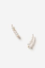 Pearl Ear Climbers at Topshop