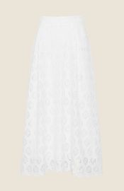 Pearl Lela Rose  Scallop Voile Full Skirt at Pearl NYC