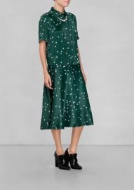 Pearl Print Collar Dress at & Other Stories