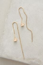 Pearlblossom threaded earrings at Anthropologie