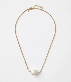 Pearlized Pendant Necklace at Loft