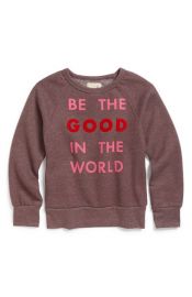 Peek and39Be The Good in the Worldand39 Crewneck Sweatshirt at Nordstrom