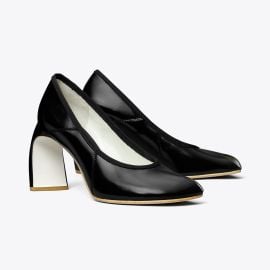 Peep-Toe Pump Womenx27s Designer Heels Tory Burch at Tory Burch