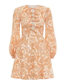 Peggy Scalloped Mini Dress by Zimmermann at Zimmermann