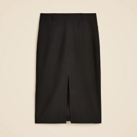 Pencil Midi Skirt In Four-season Stretch For Women JCrew at J. Crew