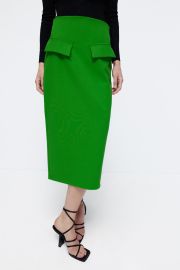 Pencil Skirt with Flaps by Zara at Zara