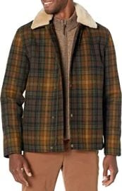 Pendleton Men39s Plaid Silverton Wool Coat at Mens Clothing store at Amazon