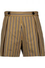 Pendy striped cotton-blend shorts at The Outnet