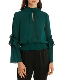 Penelope High Neck Shirred Top at Myer