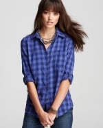 Pennys blue top by Splendid at Bloomingdales