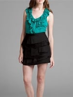 Pennys ruffle top at Bcbgmaxazria