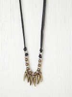 Penny's spiked necklace on Happy Endings at Free People