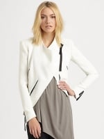 Pennys white blazer at Saks Fifth Avenue