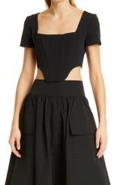 Peony Corset Crop Top at Nordstrom