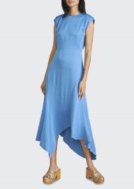 Peony Sleeveless Asymmetric Dress at Bergdorf Goodman