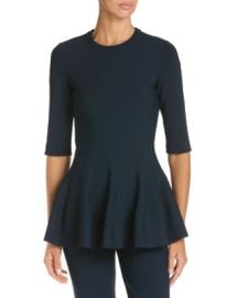 Peplum Hem Top at Bloomingdales