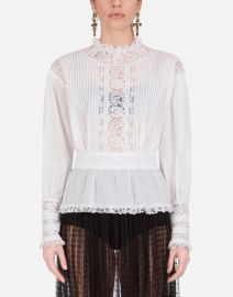 Peplum Lace Top at Harrods