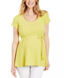 Peplum Maternity Top at Macys