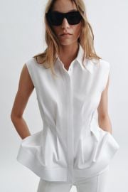 Peplum Shirt at Zara