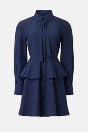 Peplum Shirt Dress With Tie by Derek Lam 10 Crosby Rent the Runway at Rent the Runway