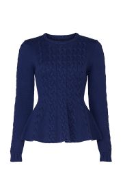 Peplum Sweater by Jason Wu Collective at Rent The Runway