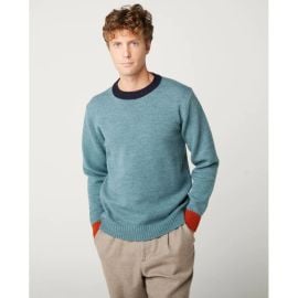 Peregrine Roy Merino Crew Neck Sweater at Wolf and Badger