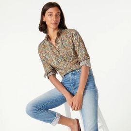 Perfect shirt in Liberty Little Marquess print at J. Crew