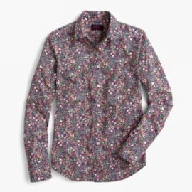 Perfect shirt in Liberty reg  Kayoko floral at J. Crew