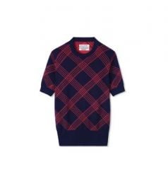 Performance Merino Short Sleeve Sweater at Tory Sport