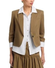 Peri Ruched Sleeve Jacket at Bloomingdales