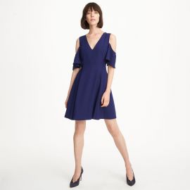 Pernille Cold-Shoulder Dress at Club Monaco