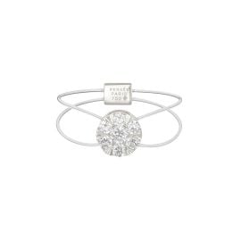 Perse Paris Imagine Round 18K Gold Whitegold or Rosegold Ring w Diamond The Jewellery Room at Perse Paris