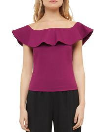 Perui Frill Detail Top at Bloomingdales