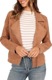 Petal & Pup Spencer Faux Suede Jacket at Nordstrom