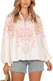 Petal & Pup Tiarna Floral Print Shirt at Nordstrom