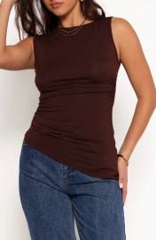 Petal Pup Romy Top in Chocolate Brown at Nordstrom Rack